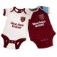 Kojenecké body West Ham United FC (2 ks) (typ MT) velikost 12-18 měsíců