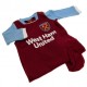 Kojenecké pyžamo West Ham United FC (typ MT) velikost 9-12 měsíců