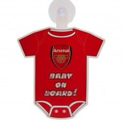 Cedulka do auta Baby on board Arsenal FC (typ body)