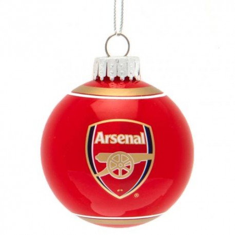 Vánoční ozdoba skleněná koule Arsenal FC (typ 19)