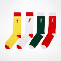 Ponožky Liverpool FC barevné (4 páry)
