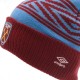 Zimní čepice Umbro West Ham United FC (typ CU)
