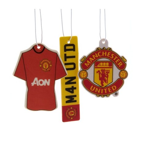 Osvěžovač vzduchu Manchester United FC (3 kusy)