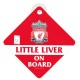 Cedulka Baby On Board Liverpool FC