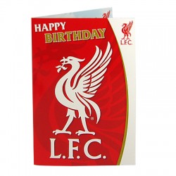 Hrací blahopřání k narozeninám Liverpool FC (typ LB)