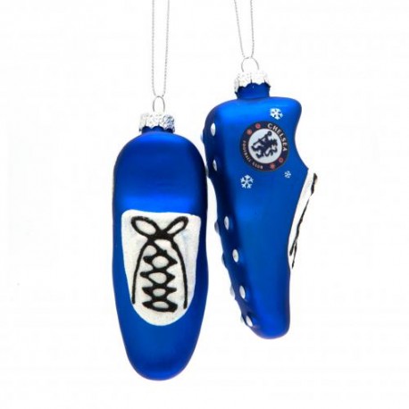 Vánoční ozdoba kopačky Chelsea FC (1 ks)