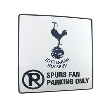 Plechová cedulka Tottenham Hotspur FC No Parking