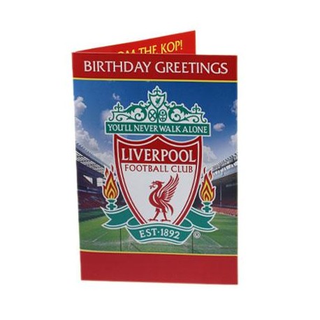 Hrací blahopřání k narozeninám Liverpool FC