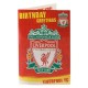 Hrací blahopřání k narozeninám Liverpool FC (varianta 2)