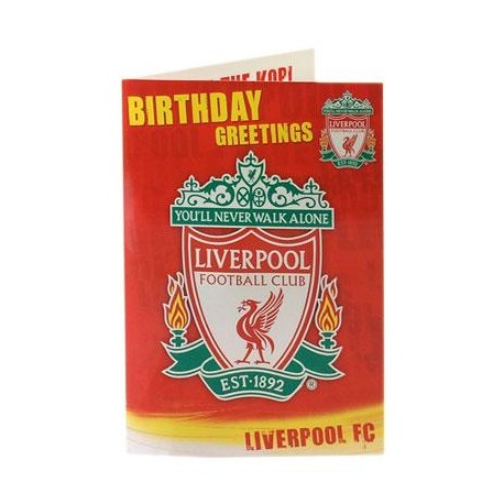 Hrací blahopřání k narozeninám Liverpool FC (varianta 2)