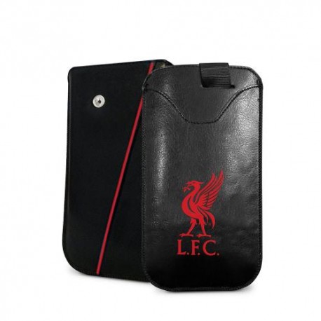 Kožené pouzdro na mobil Liverpool FC (typ větší)