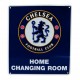 Plechová cedulka Chelsea FC šatna
