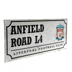 Plechová cedulka Liverpool FC ulice retro